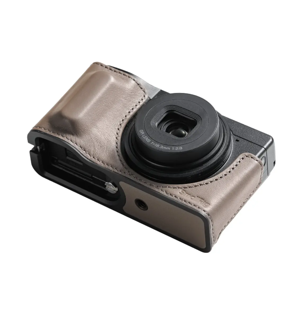 Smallrig Leather Case Kit For Ricoh Gr Iv / Gr Iii / Gr Iiix / Gr Iii Hdf / Gr Iiix Hdf (Grey) 5677 1