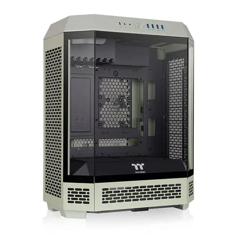 Thermaltake Ca1z100mewn00 The Tower 600 Tg Mid Tower Atx Case (Matcha Green) 1