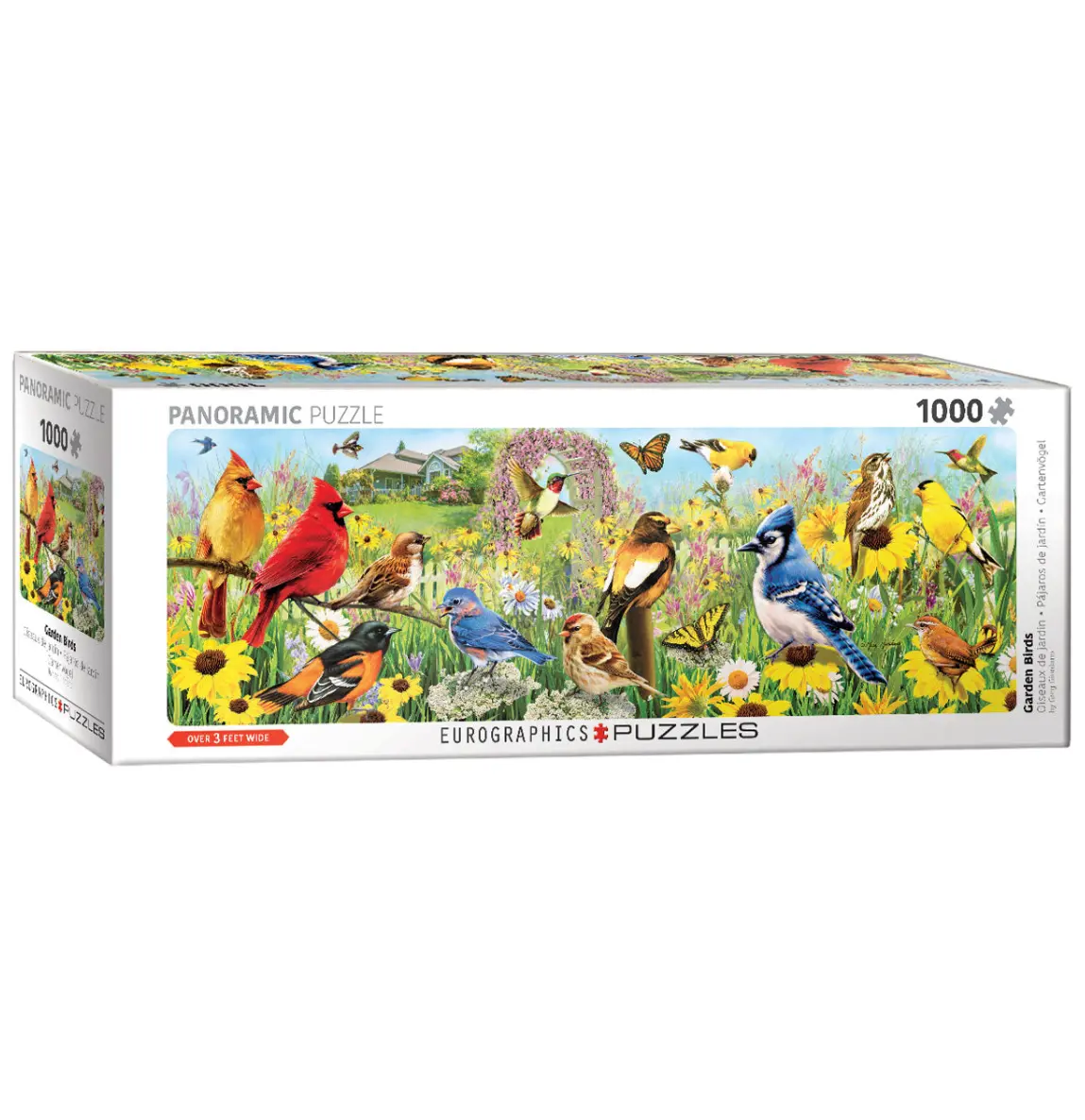 Eurographics 1000Pc Backyard Birds Puzzle 1