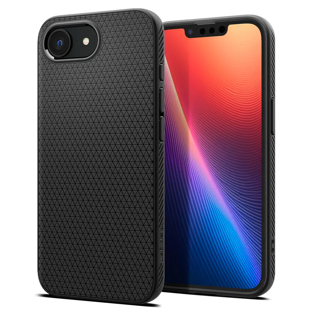 Spigen Apple  Iphone 17E / 16E Liquid Air Case - Black 1