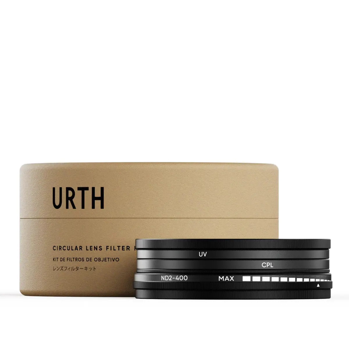 Urth 55Mm Uv, Circular Polarizing (Cpl), Nd2-400 Lens Filter Kit 1
