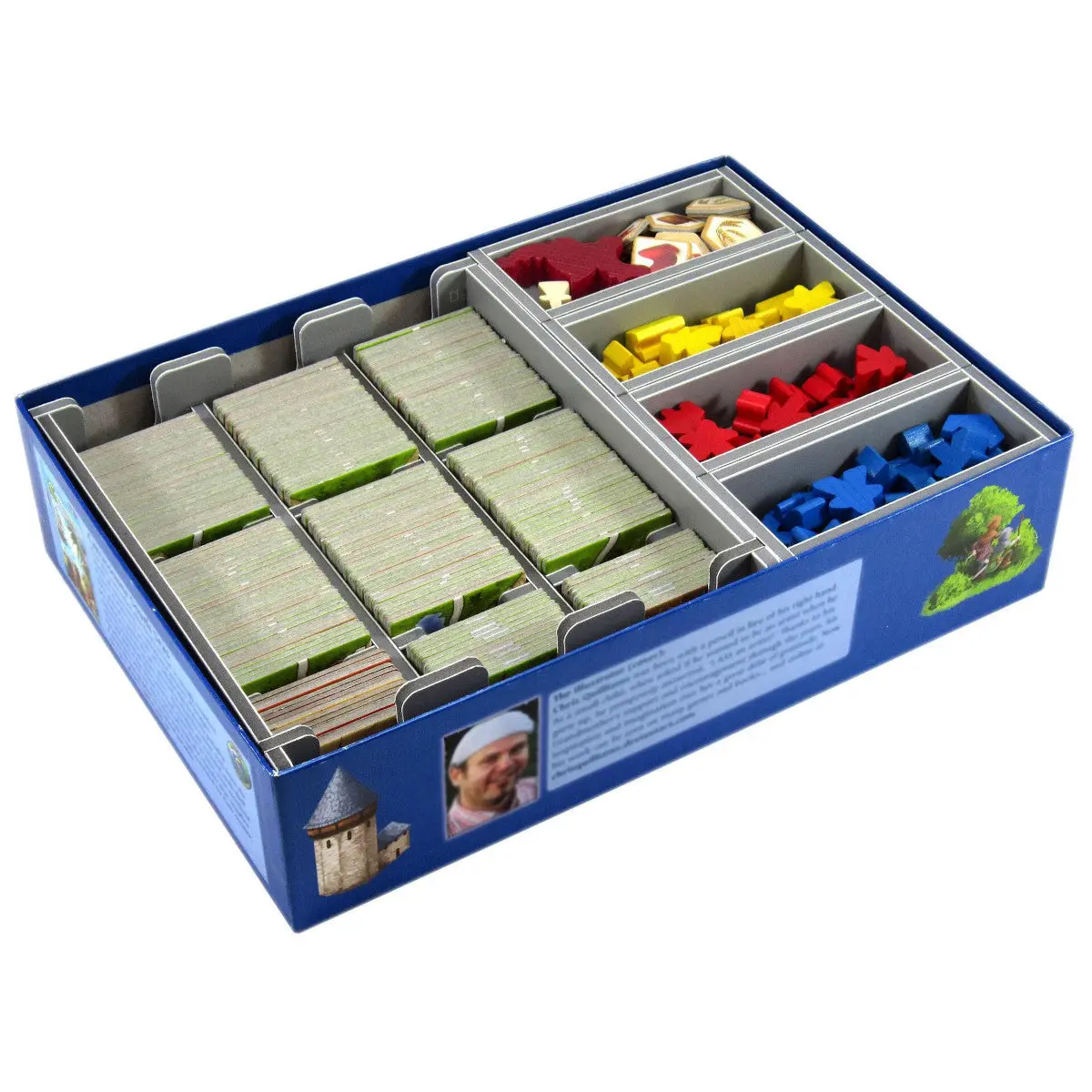 Folded Space Game Inserts - Carcassonne 1