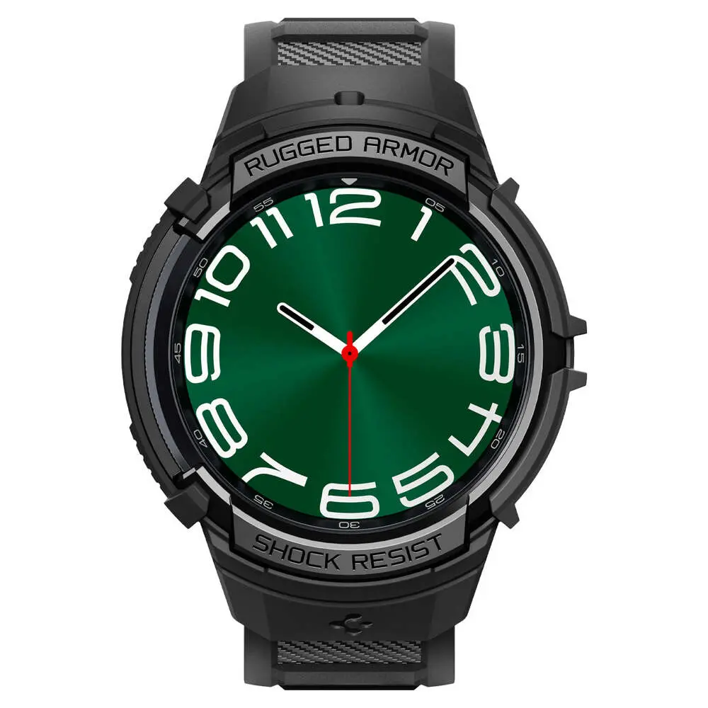 Spigen Galaxy Watch 6 Classic 47Mm Rugged Armor Pro Case (Black) 2
