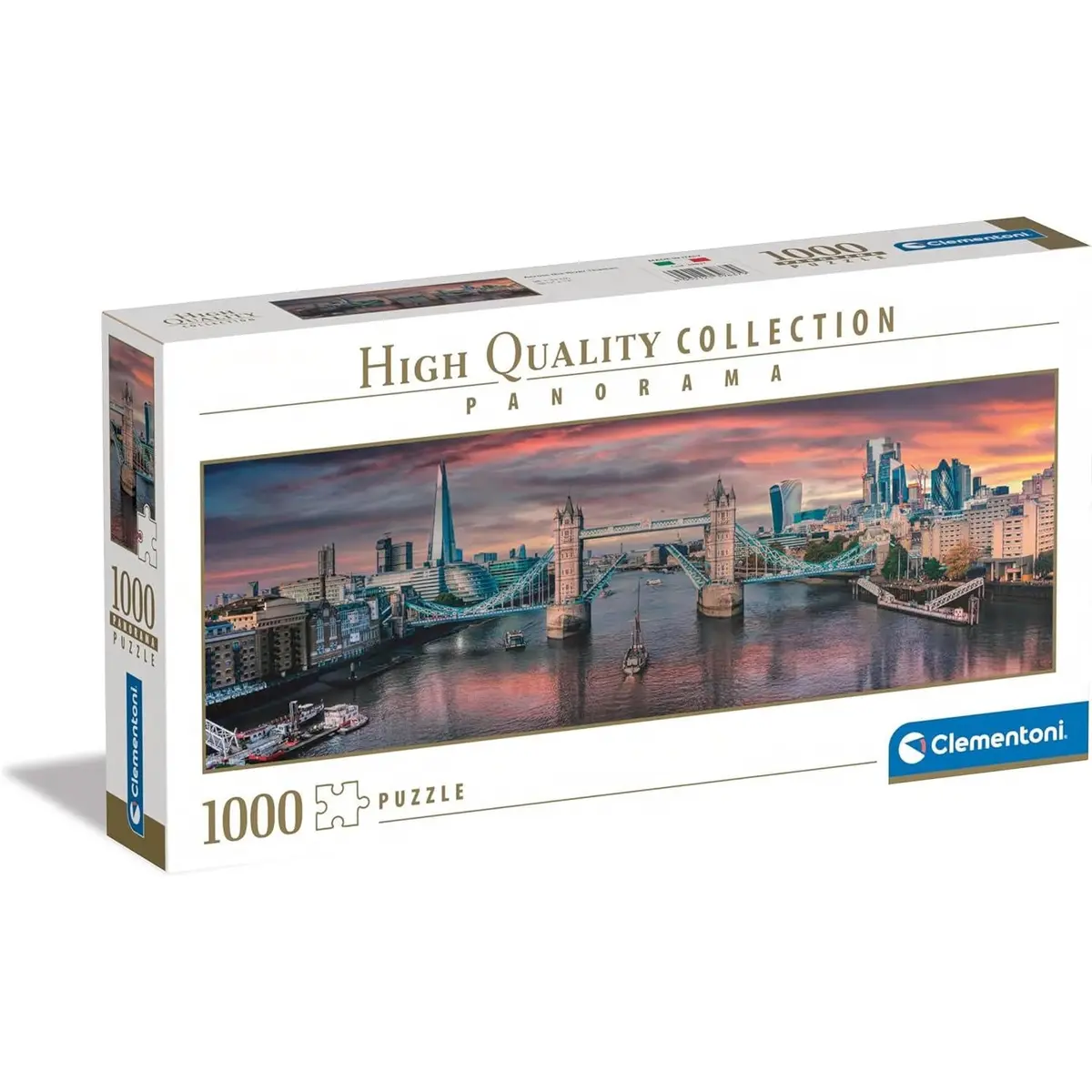 Clementoni 1000-Pieces Across The River Thames Panorama Puzzle 1
