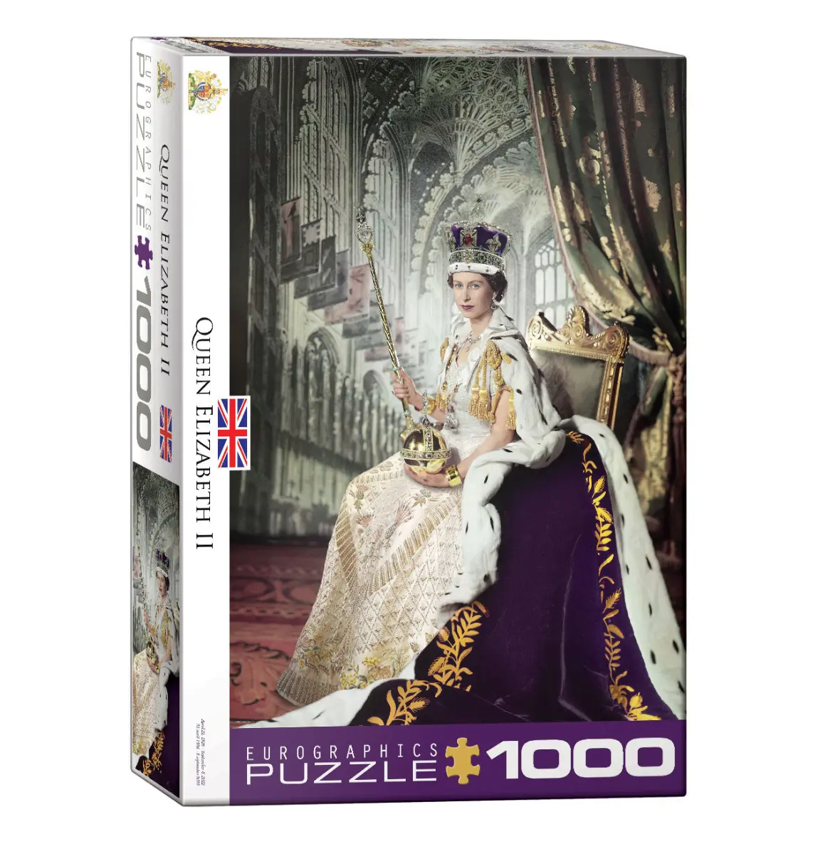 Eurographics 1000Pc Queen Elizabeth Ii Eur Puzzle 1