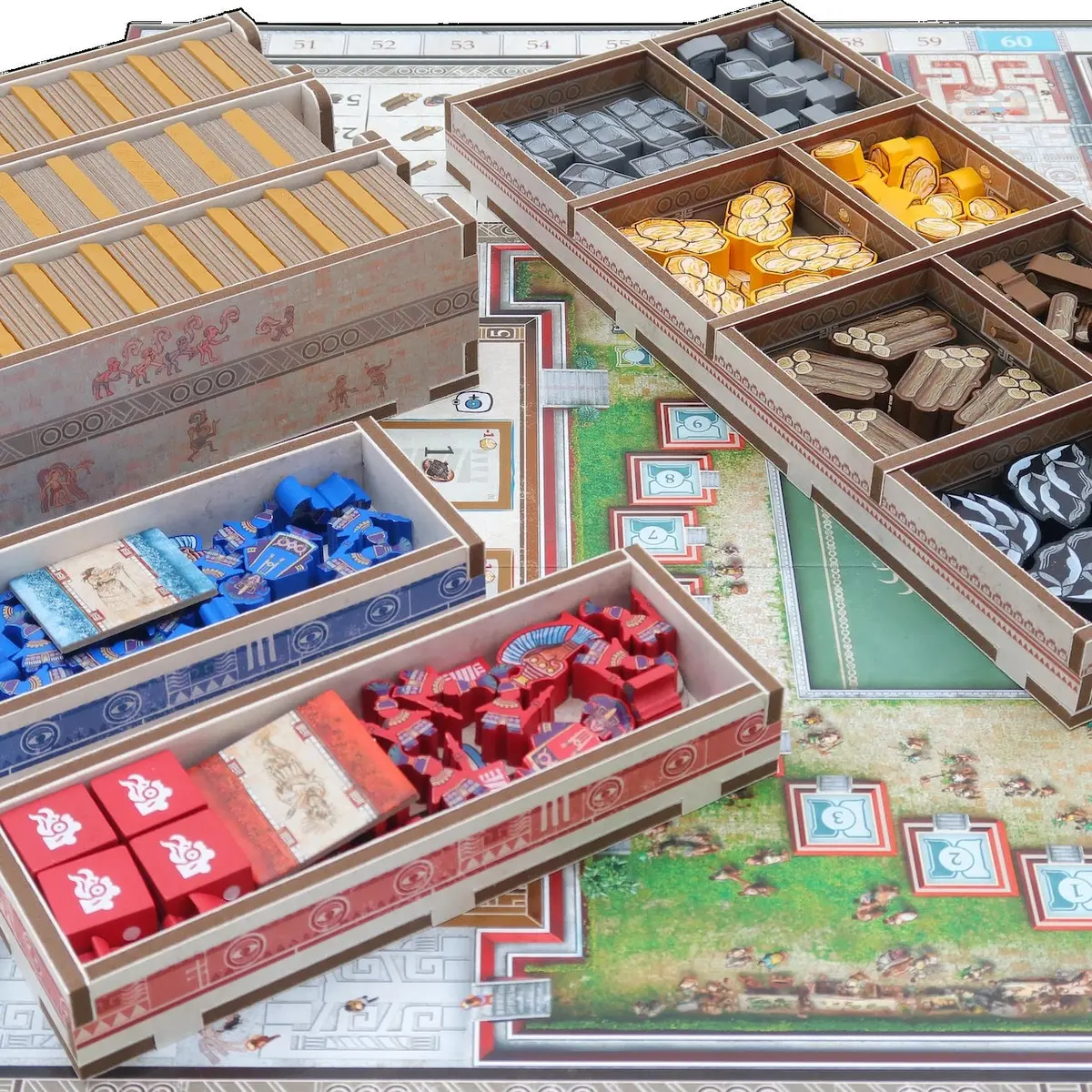 Folded Space Colour Game Inserts - Teotihuacan Deluxe Master Set 2