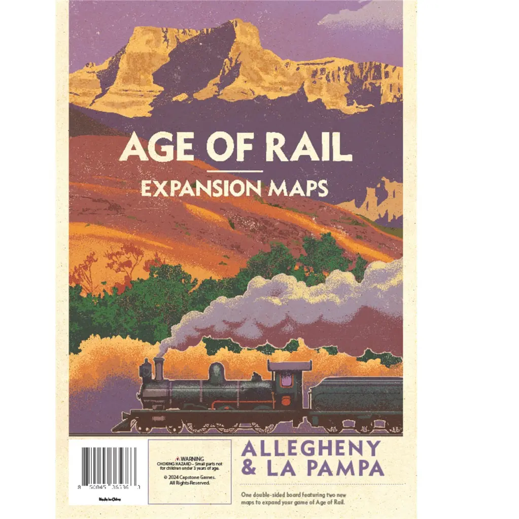Capstone Games Age Of Rail: La Pampa & Allegheny Board Game 1