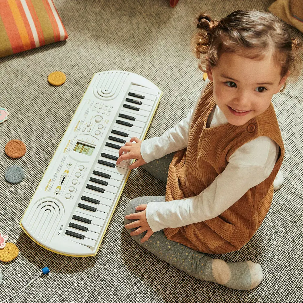 Casio Sa-80 Casiotone 44 Key Mini Keyboard - White 2