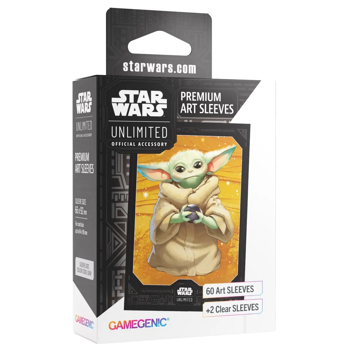 Gamegenic Star Wars Unlimited Premium Art Sleeves - Grogu 1