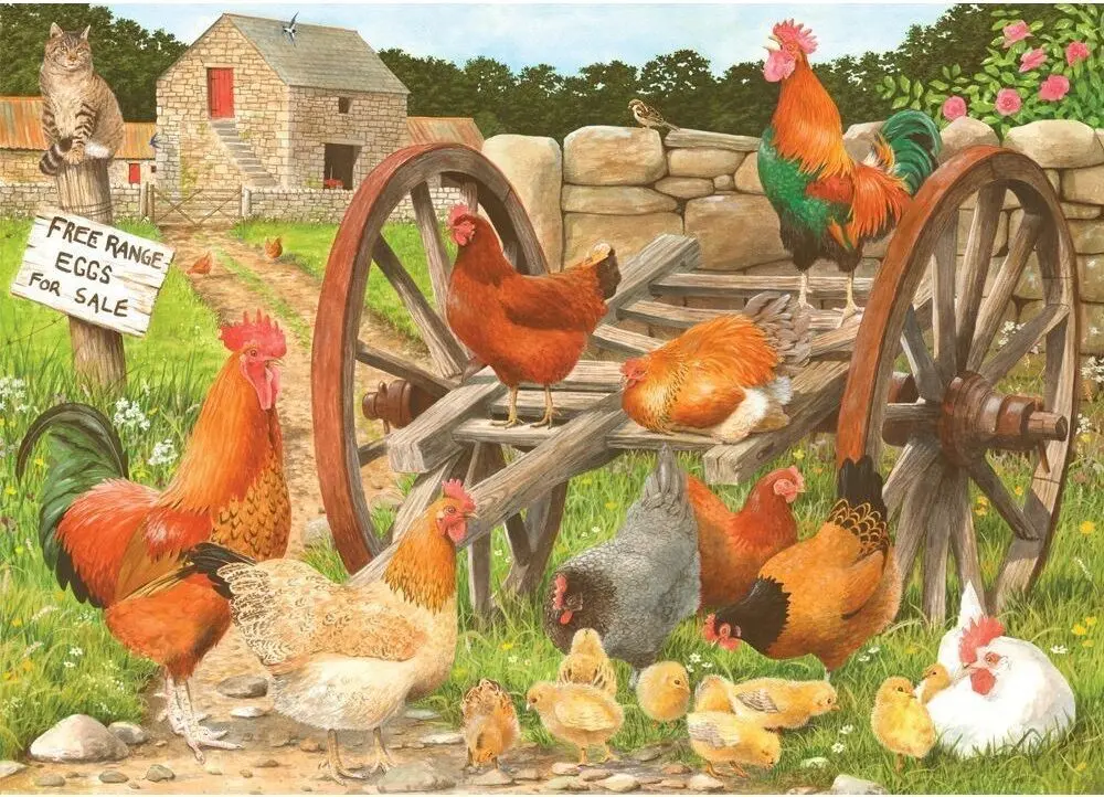 1000Pc Kith & Kin: Free Range Foragers 2