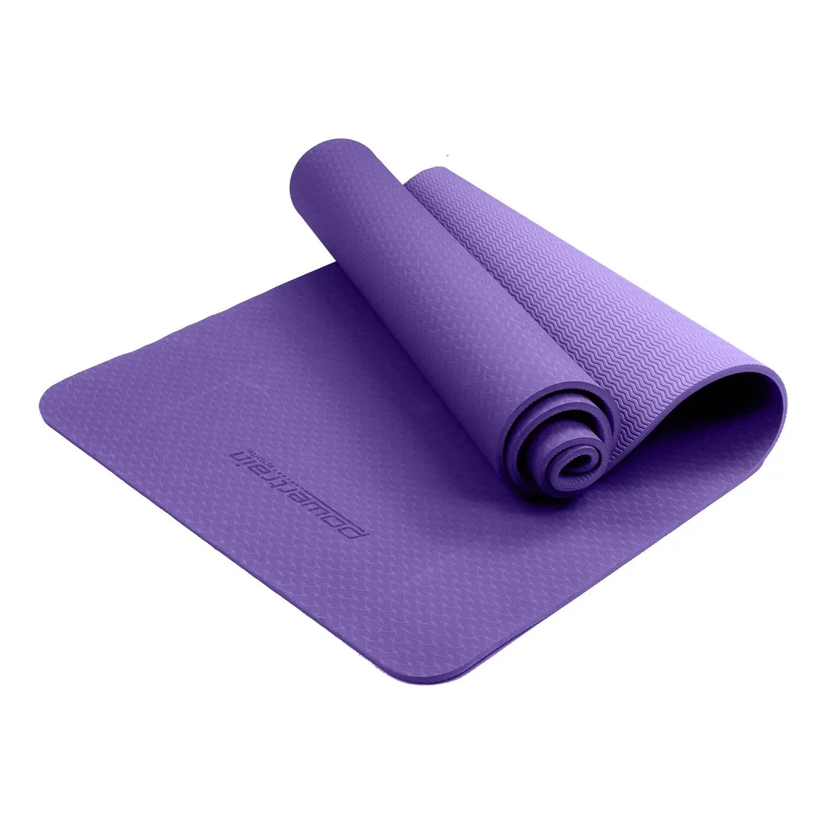Powertrain Tpe Yoga Pilates Exercise Mat 6Mm - Lilac 2