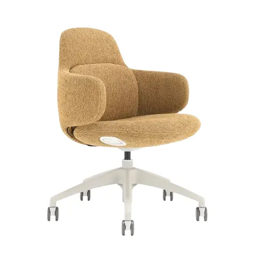 Desky Arco Office Chair - Golden Yellow 1