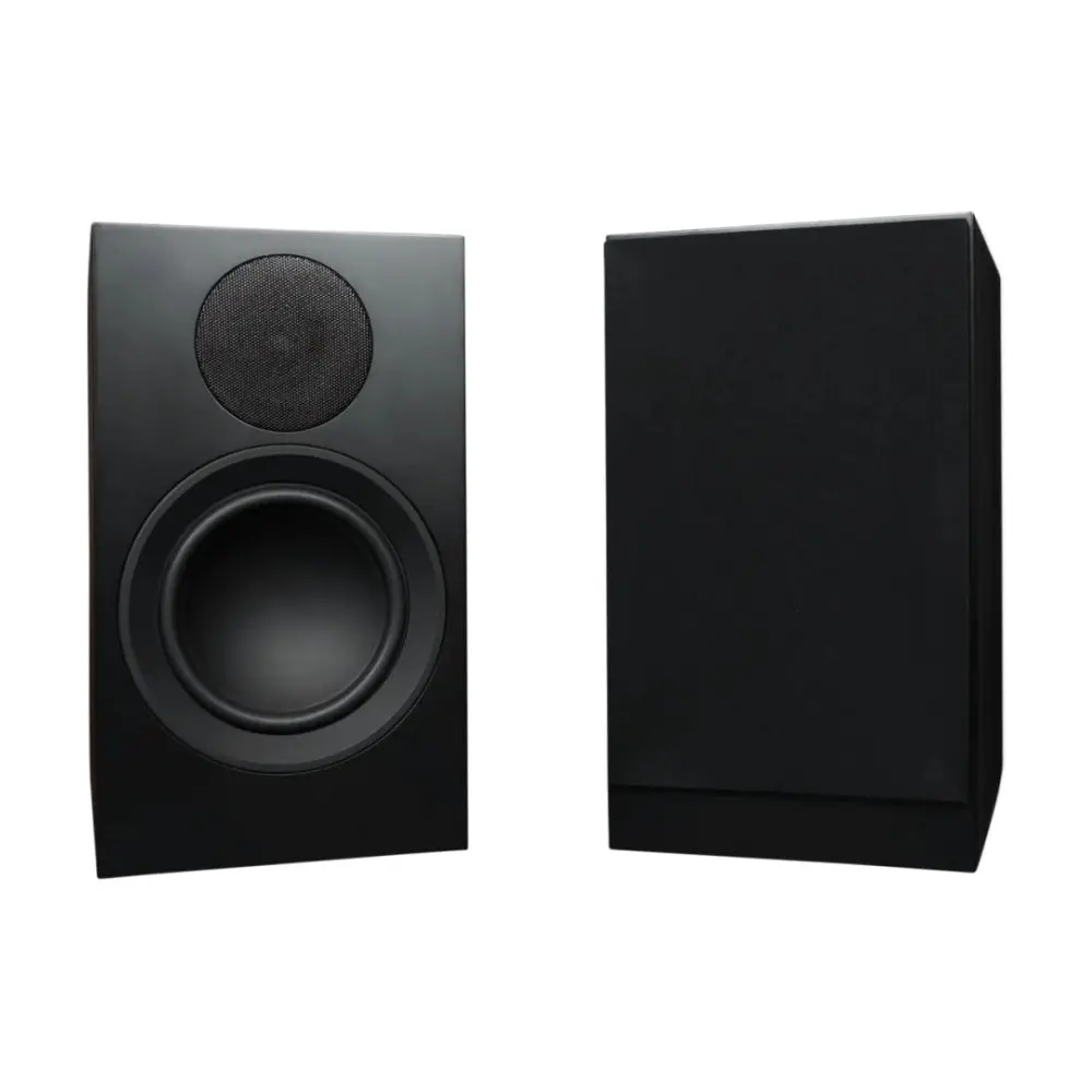 Scansonic Hd 2-Pieces L7 Series Bookshelf Home Speakers 150W (Black) 1