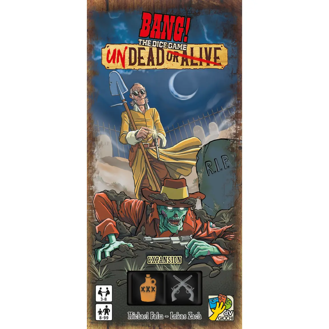 Davinci Editrice Bang! The Dice Game Undead Or Alive Game 1