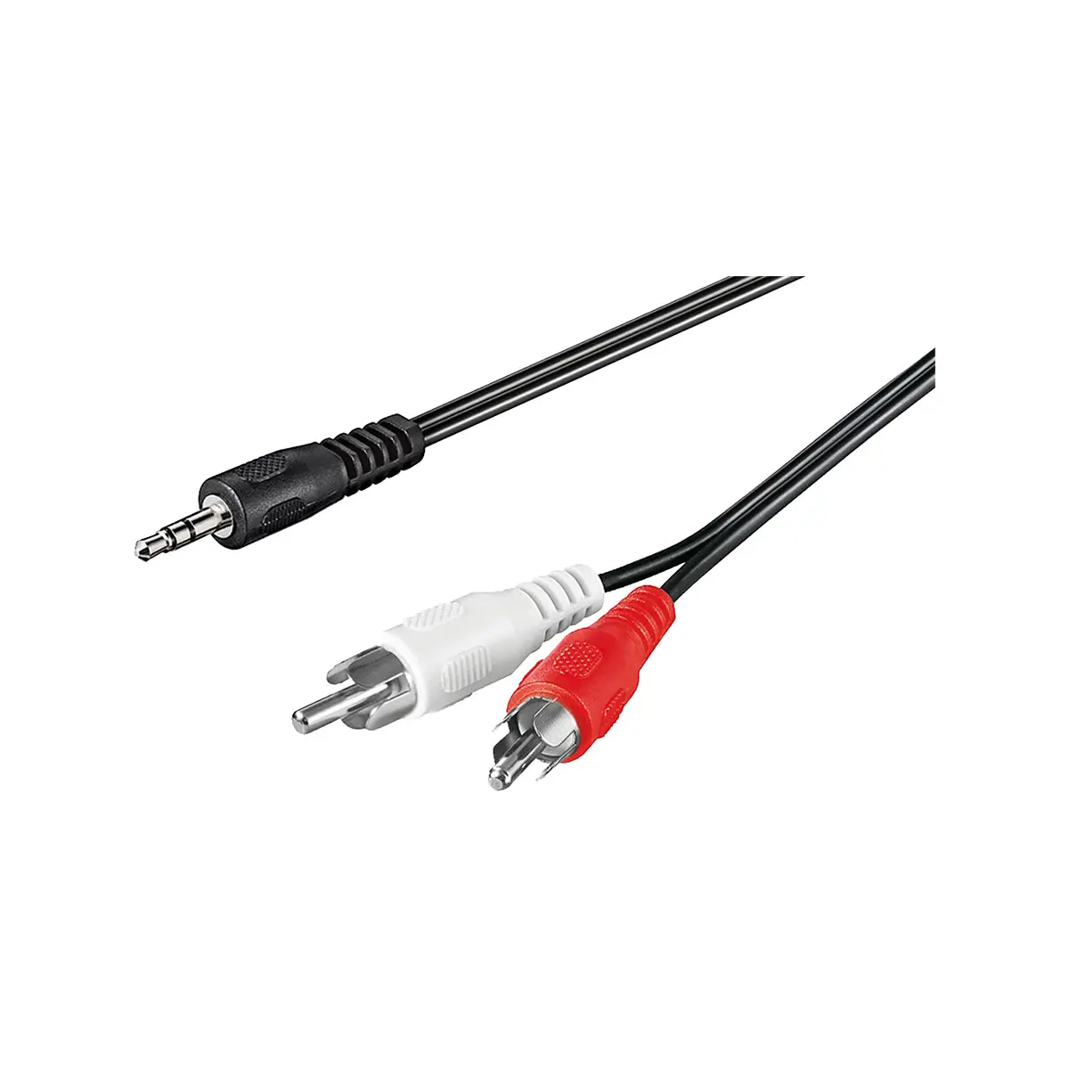 Goobay Aux 3.5Mm Male To Stereo 2 X Rca Male Cable Headphones/ Notebooks/ Smartphones/Tablets 1