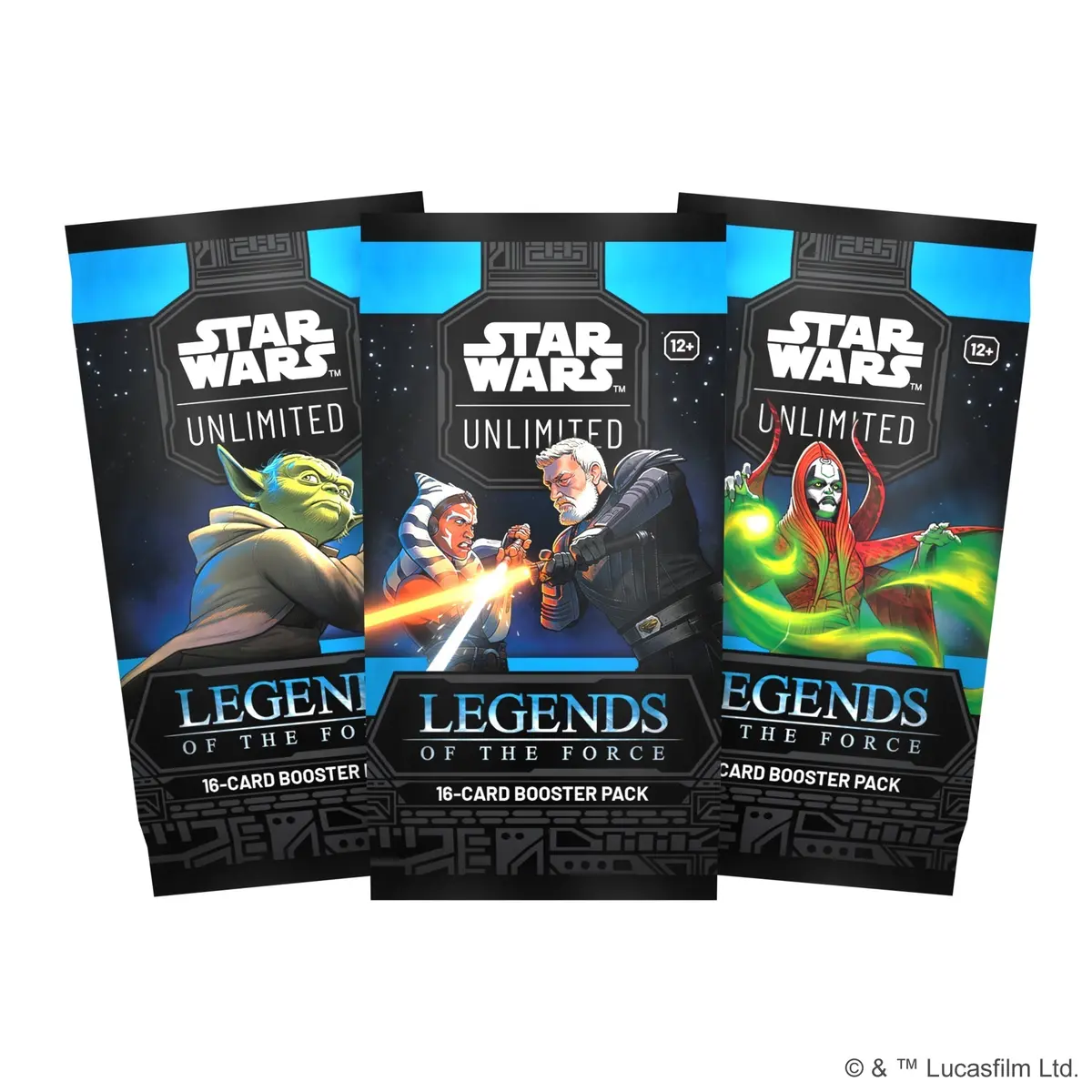 Star Wars Unlimited - Legends Of The Force Booster Display 2