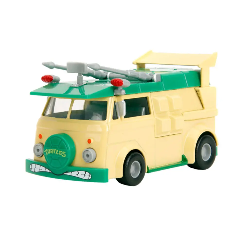 Jada 1:32 Scale Teenage Mutant Ninja Turtles Party Wagon Diecast Model Car 1