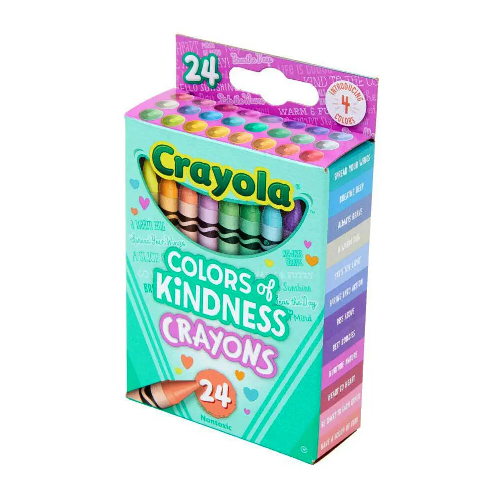 24Pc Crayola Colors Of Kindness Crayons 3Y+ 1