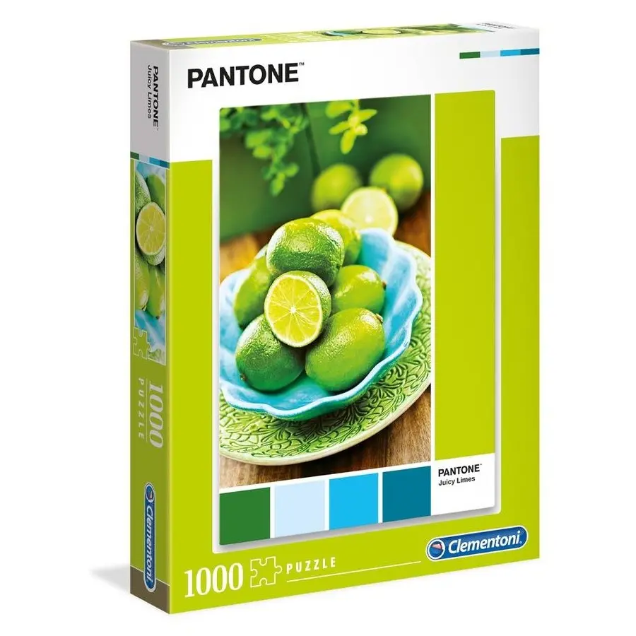 1000Pc Pantone Juicy Limes Puzzle 1