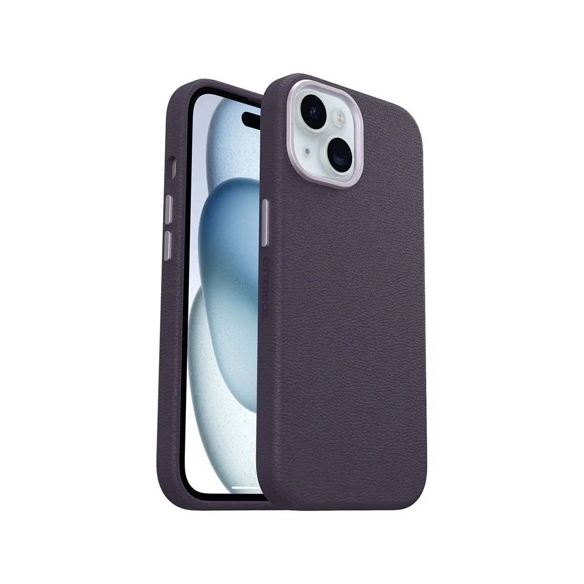 Otterbox Symmetry Cactus Leather Phone Case For Iphone 15/14/13 (Purple) 1