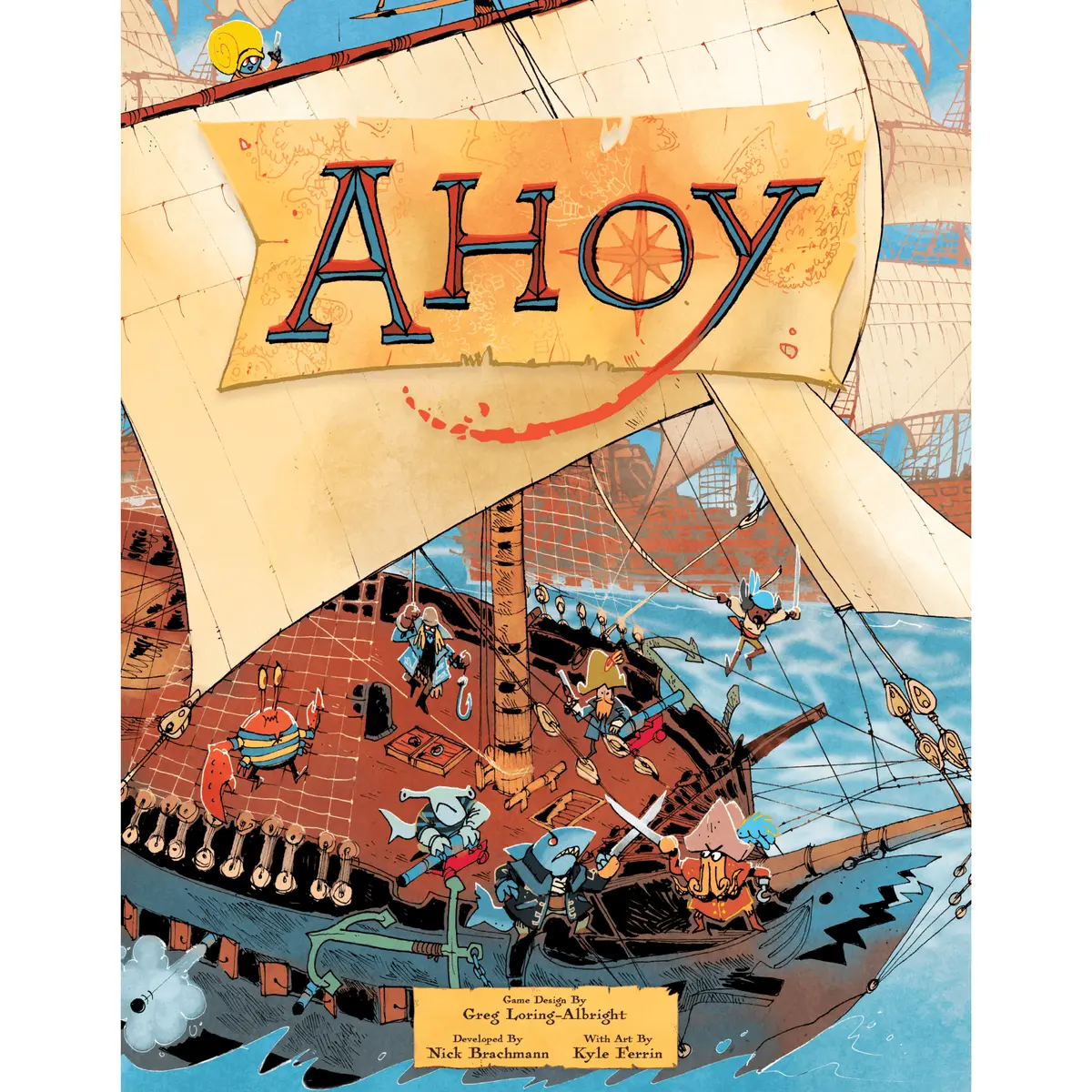 Leder Games Ahoy Board Game 1