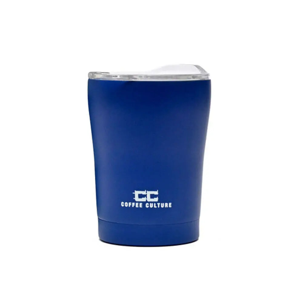 Coffee Culture Stainless Steel Double Wall 350Ml Travel Cup (Prussian Blue) 1