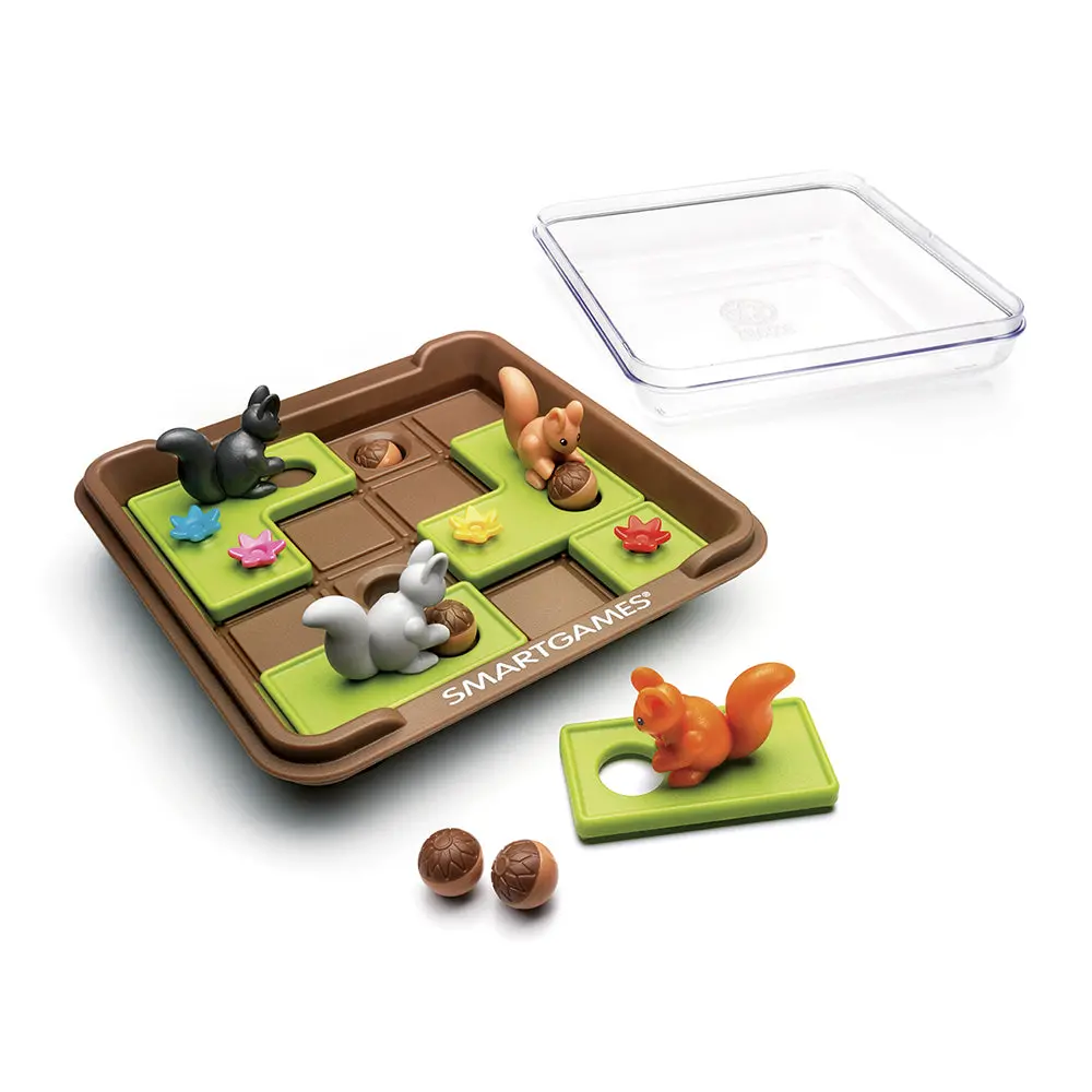 Smart Games Squirrels Go Nuts Single Player Puzzle Game 2