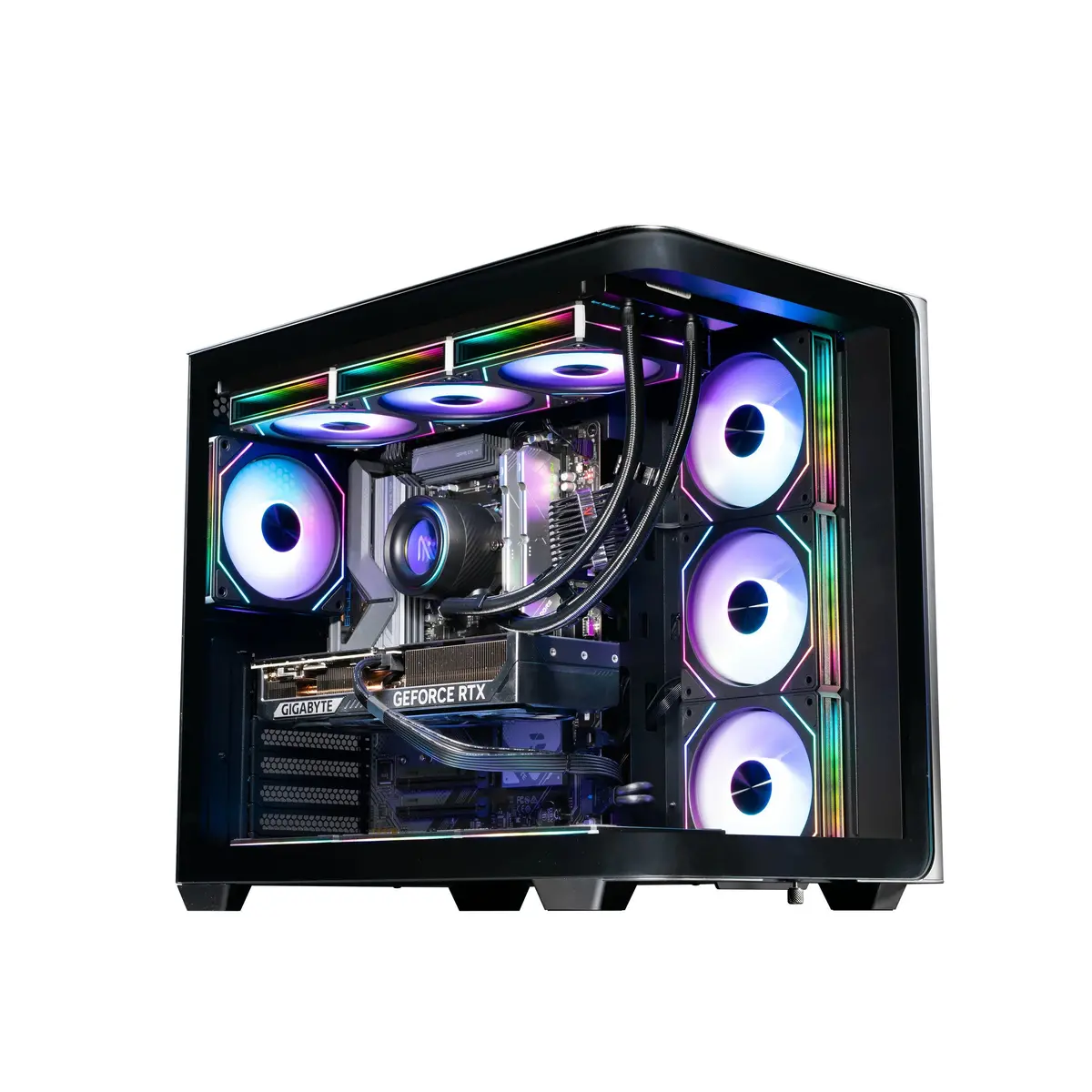 Aftershock Nimbus | Rtx 5070 Oc 12Gb | Ryzen 5 7500F | Desktop Gaming Pc 1