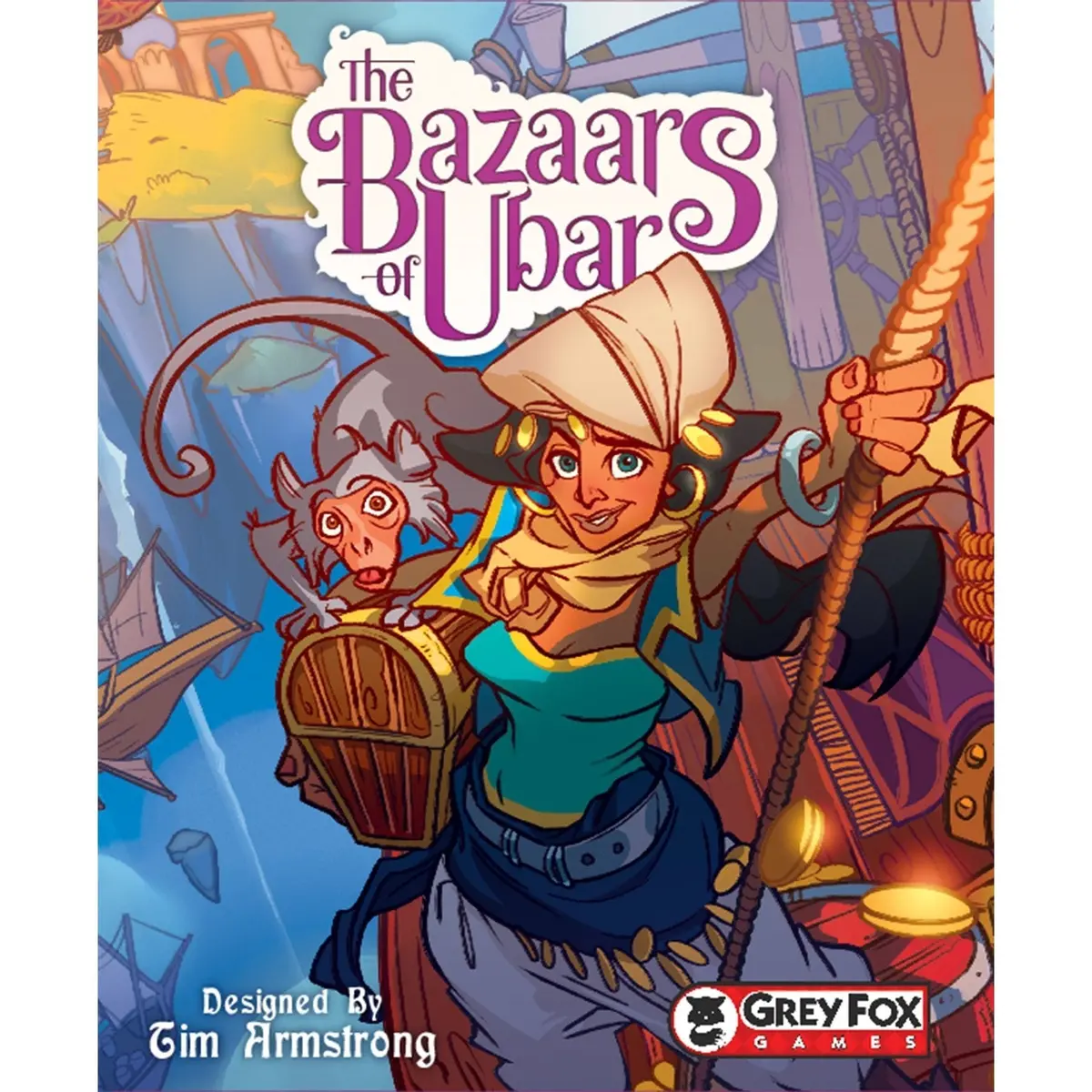 Grey Fox Games Bazaars Of Ubar Game 1