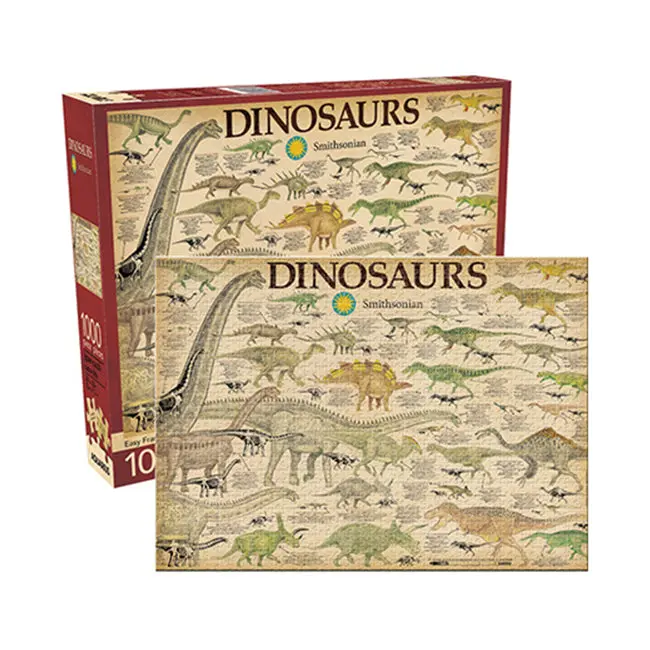 Aquarius 1000Pc Aquarius Smithsonian Dinosaurs Jigsaw Puzzle 1