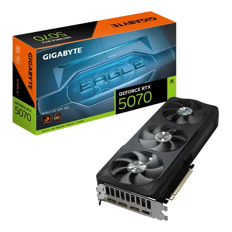 Gigabyte Geforce Rtx 5070 Eagle Oc Sff 12G Graphics Card 1