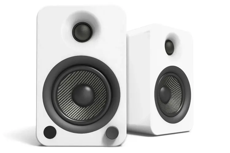 Kanto Yu4 140W Powered Speakers With Bluetooth And Preamp (Matte White) 1