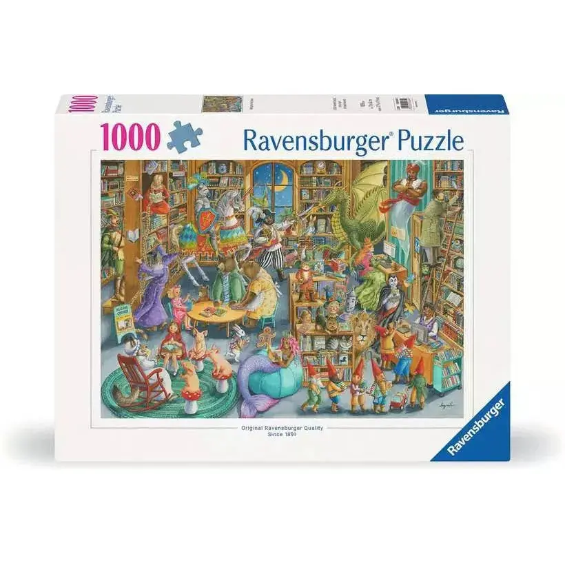 Ravensburger 1000Pc Midnight At The Library Puzzle 1