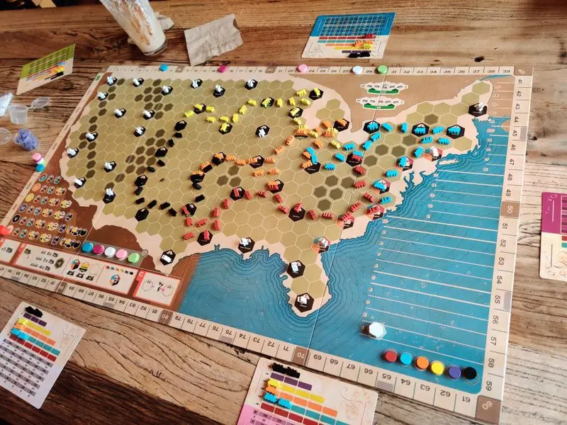Capstone Games Ride The Rails: France & Germany Board Game 2
