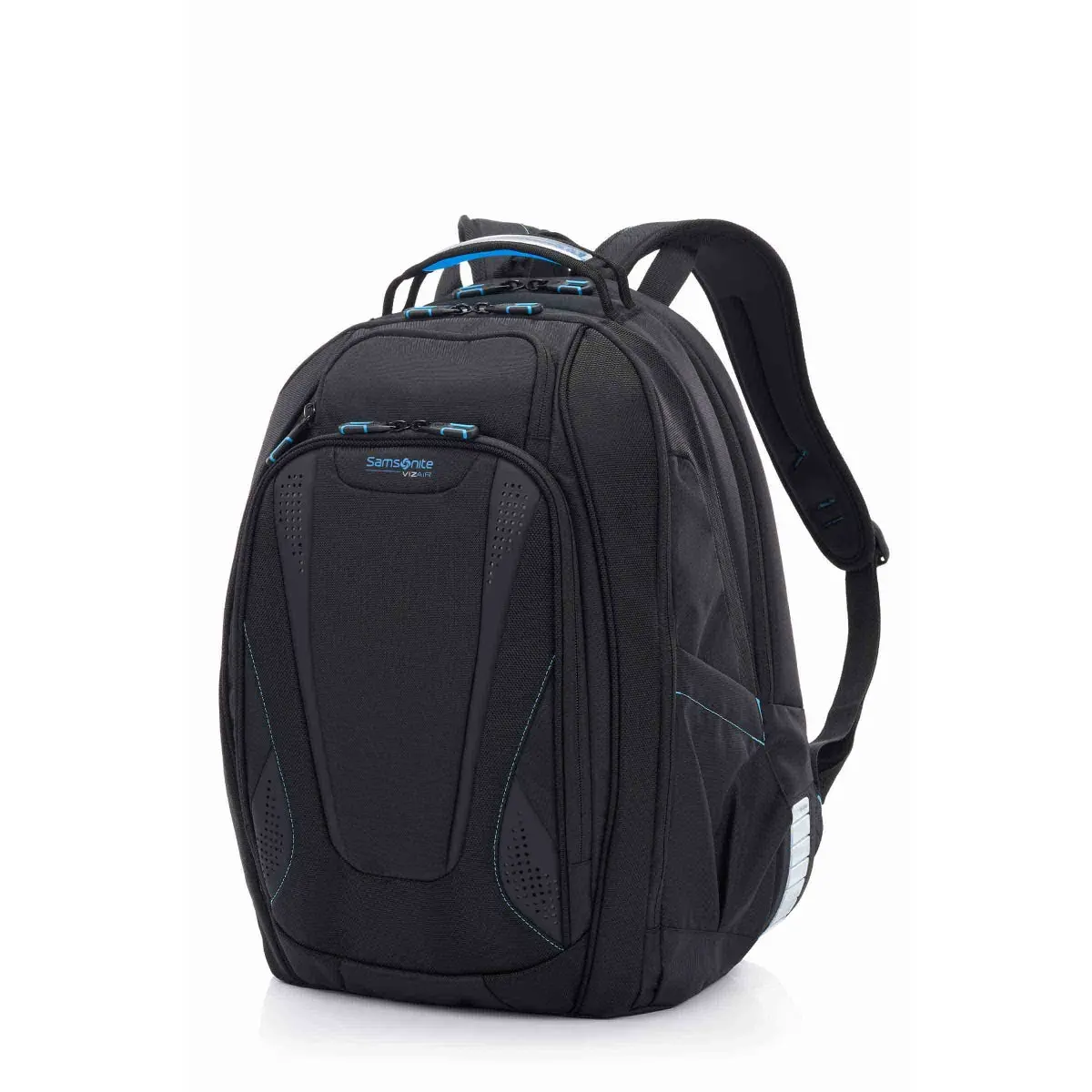 Samsonite Viz Air Laptop Backpack Black/Hyper Blue 1