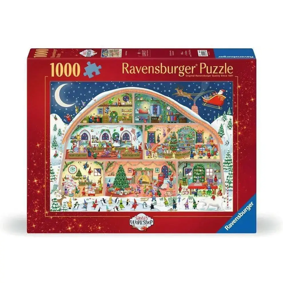 1000Pc Santa's Workshop Puzzle 1