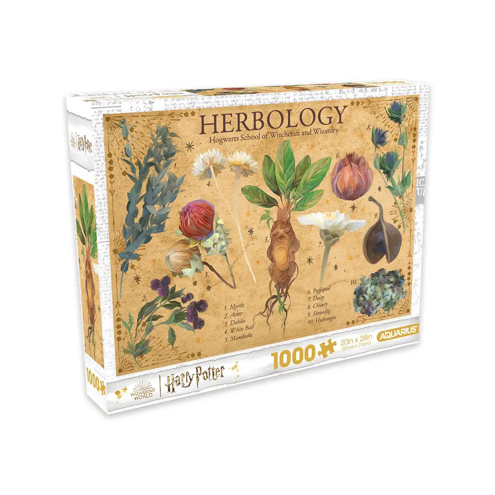 Aquarius 1000Pc Aquarius Harry Potter Herbology Family Jigsaw Puzzle 51X71cm 1
