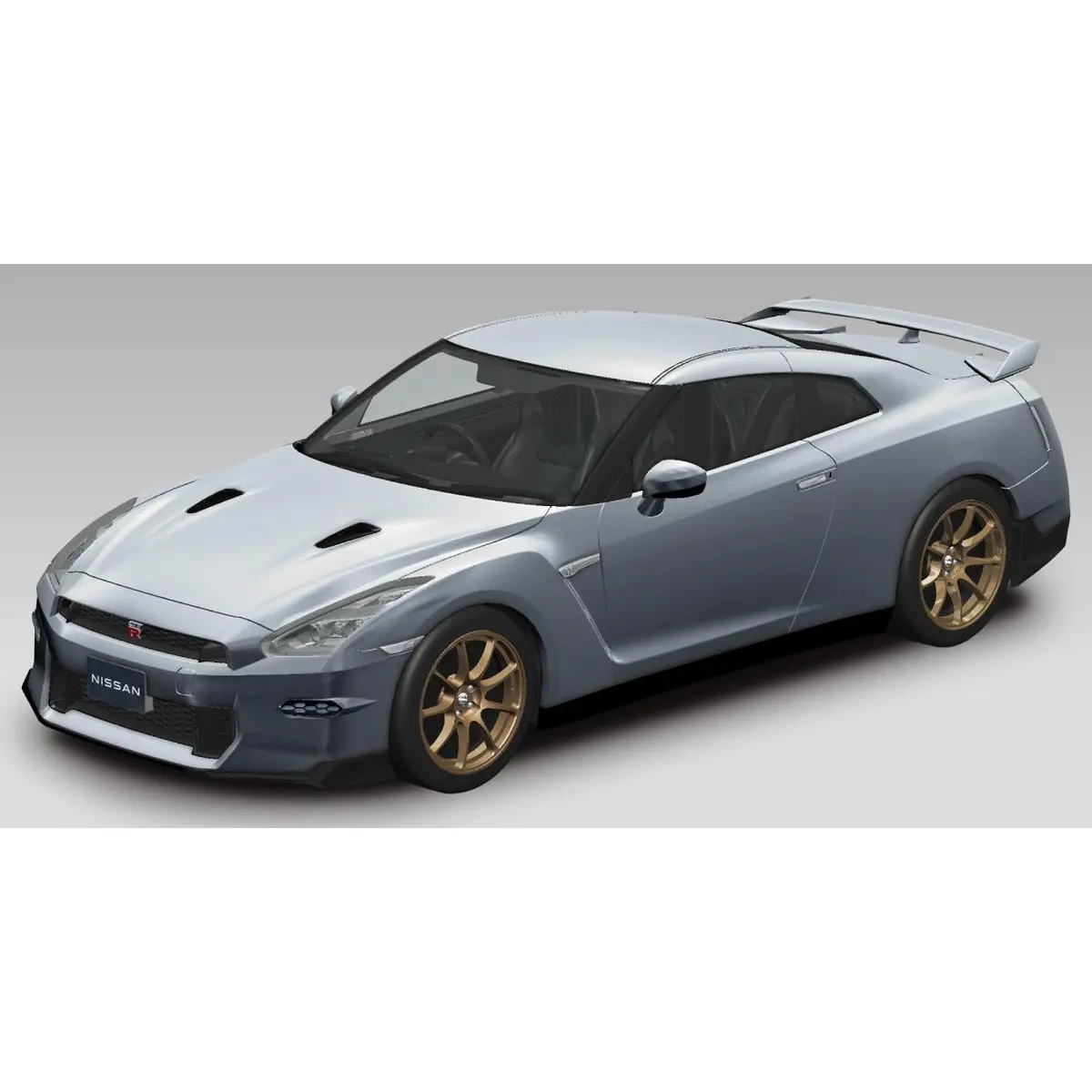 Aoshima 1/32 Snap Nissan R35 Nissan Gt-R 2024 (Ultimate Metal Silver) 1