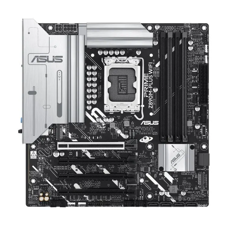 Asus Prime Z890m-Plus Wifi-Csm - Lga1851 Matx Motherboard 1