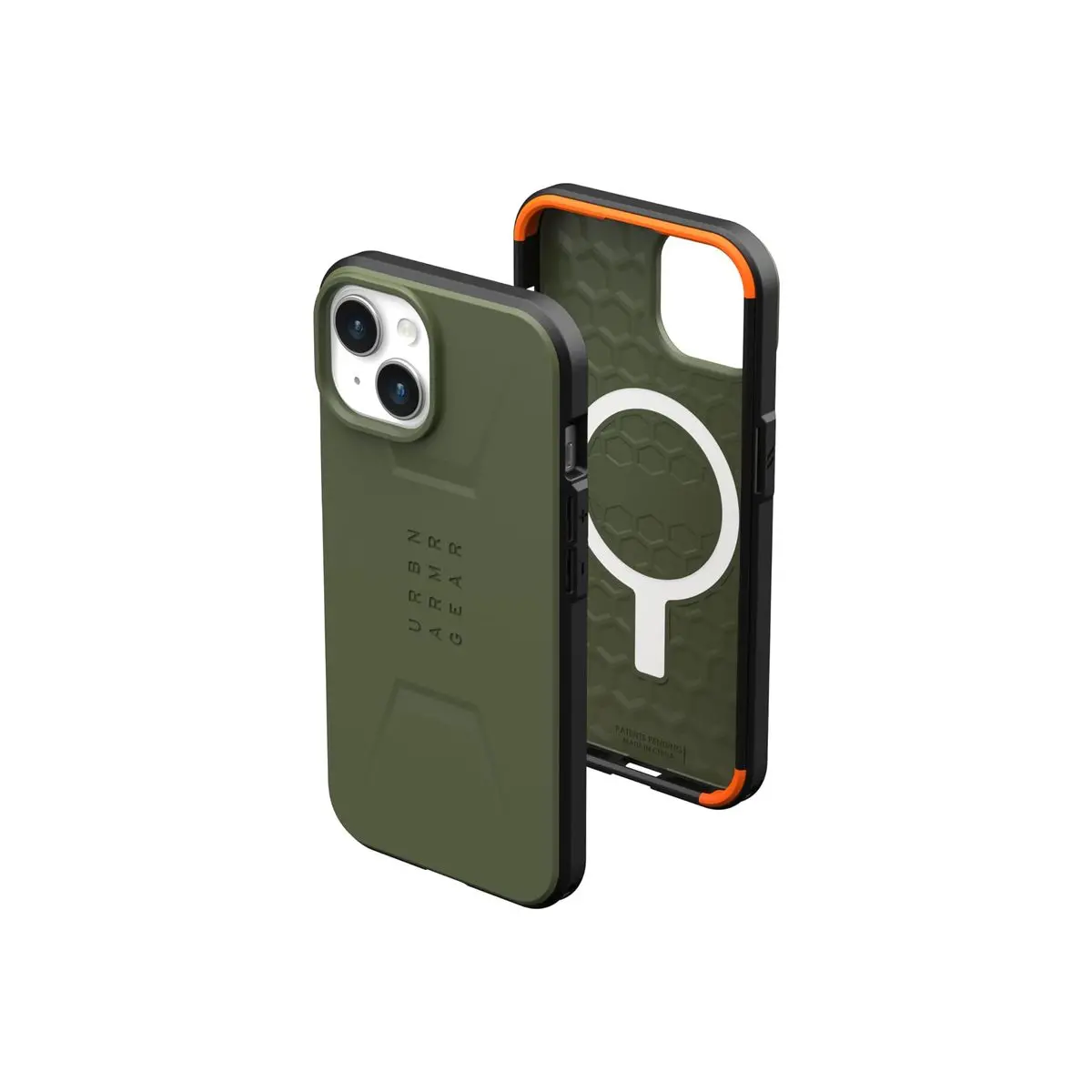 Uag Civilian Series Magsafe Phone Case For Iphone 15 (Olive Drab) 1
