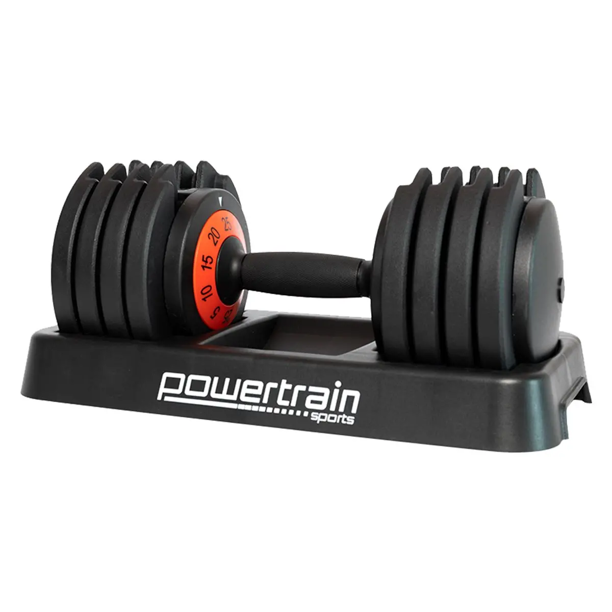 Powertrain 25Kg Gen2 Pro Adjustable Dumbbell Weights 1