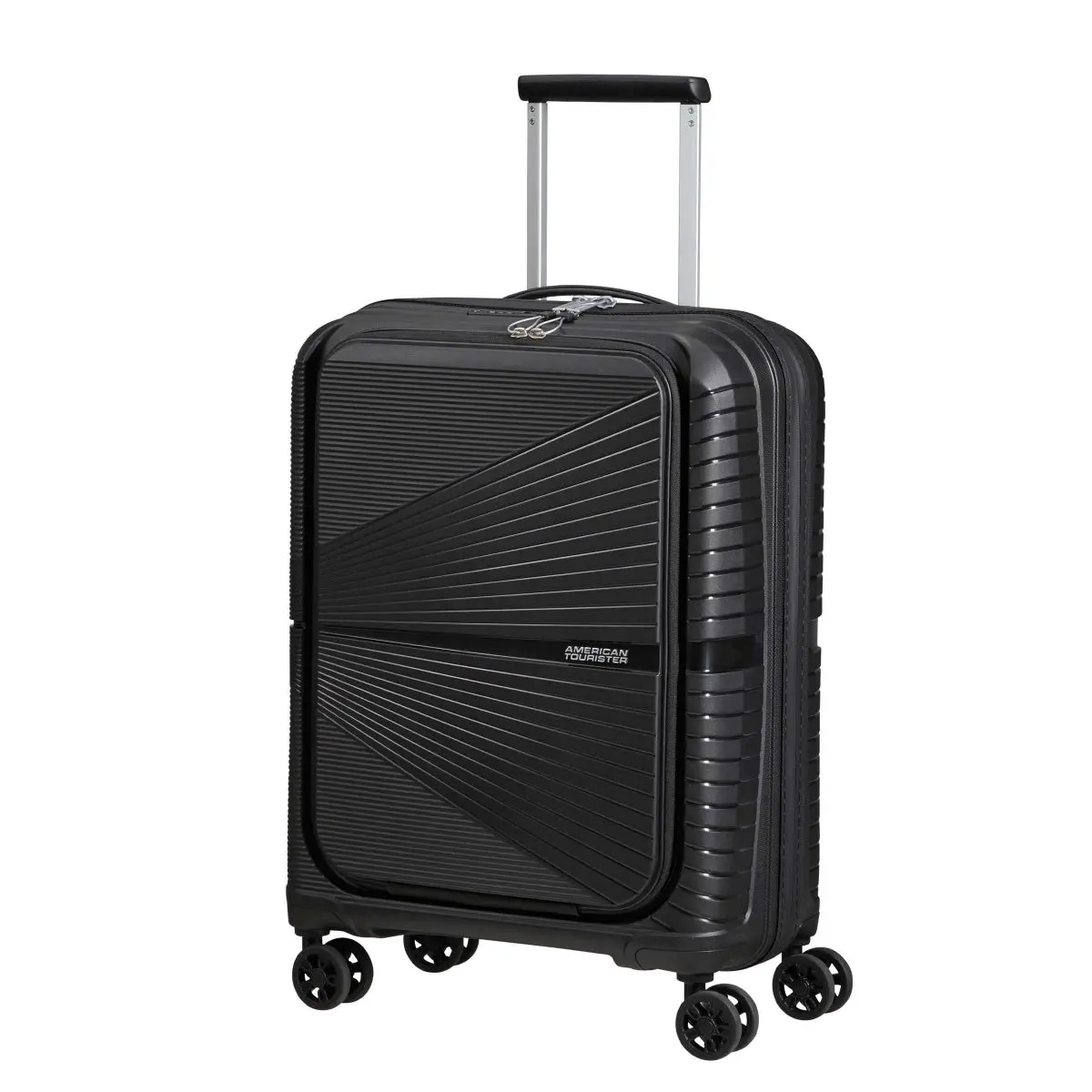 American Tourister Airconic Front Opening Onyx Black (Small) 1