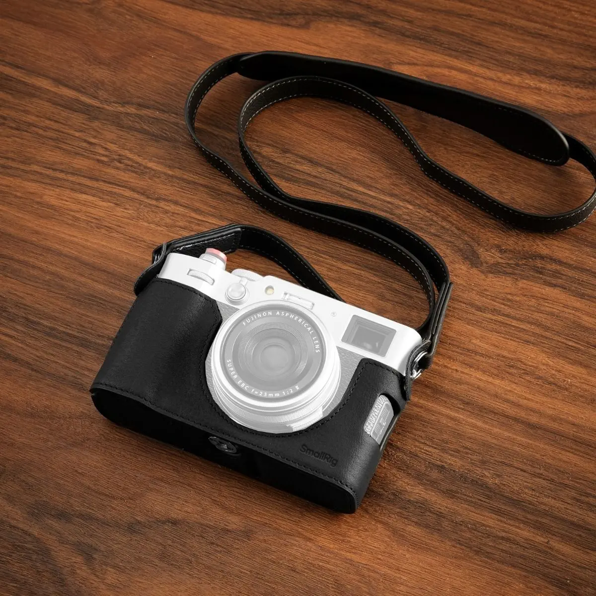 Smallrig Leather Half Case Kit For Fujifilm X100vi (Black) 4700 2