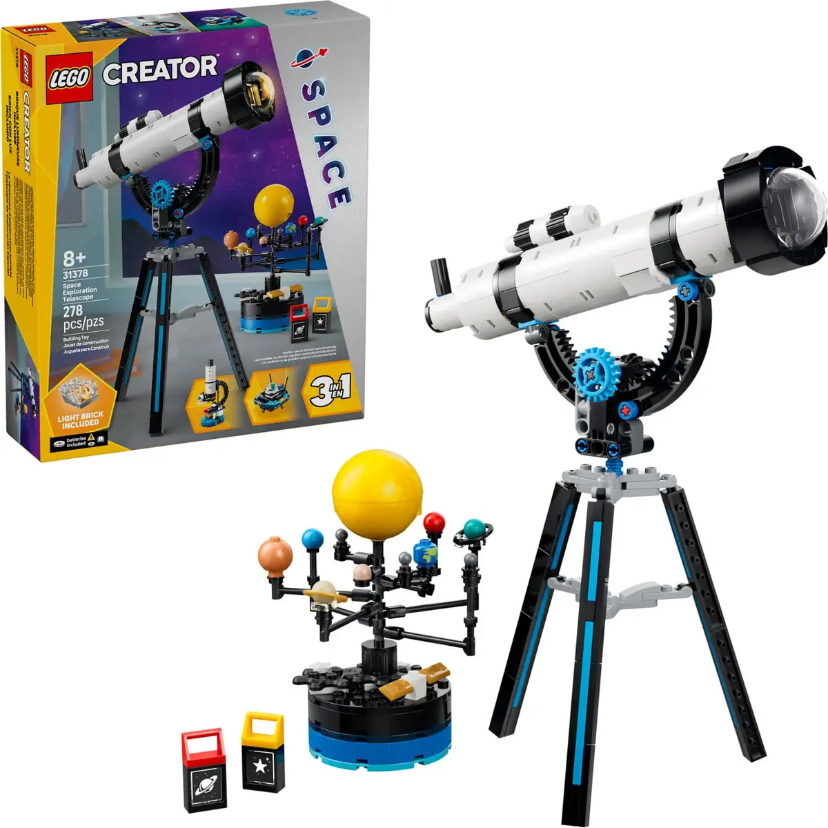 Lego 31378 Space Exploration Telescope - Creator 3-In-1 1