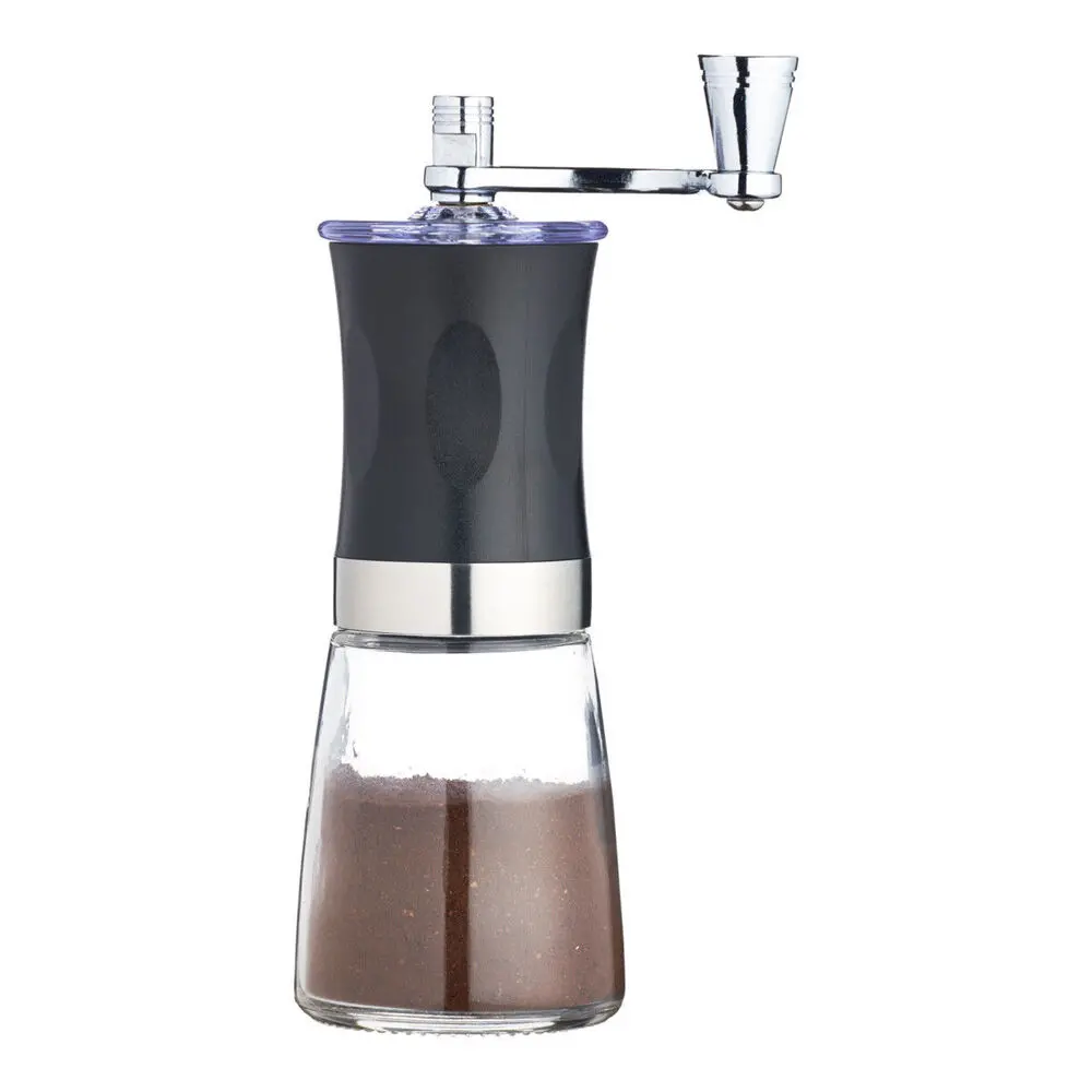 La Cafetiere 19.5Cm Manual Stainless Steel Coffee Grinder Black - Small 1