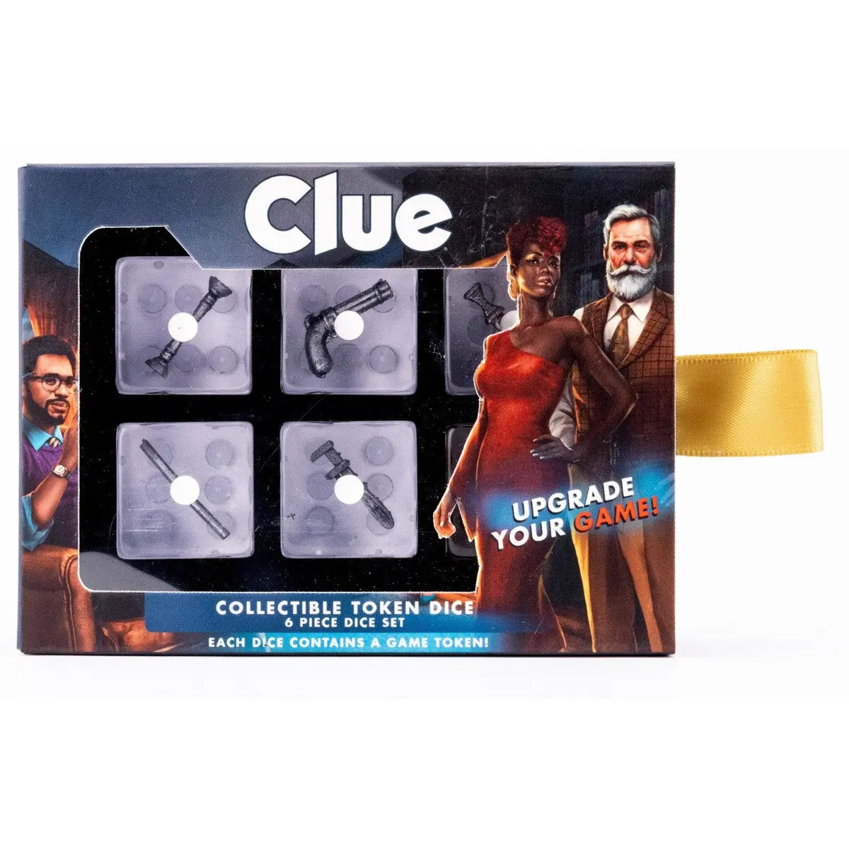 Fanroll By Metallic Dice Games Mdg Clue 22Mm Oversized Dice And Weapon Set 1