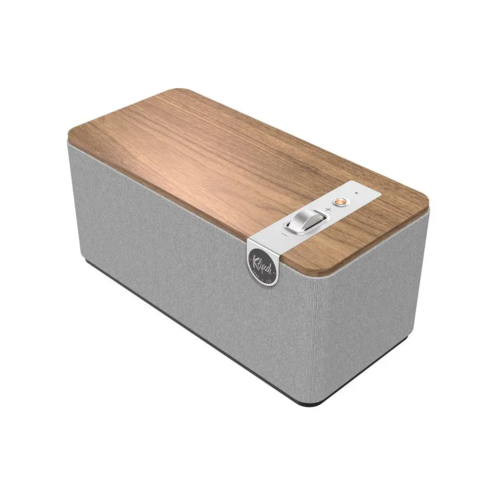Klipsch The One Plus Powered Wireless Bluetooth Table Top 60W Speaker Walnut 2