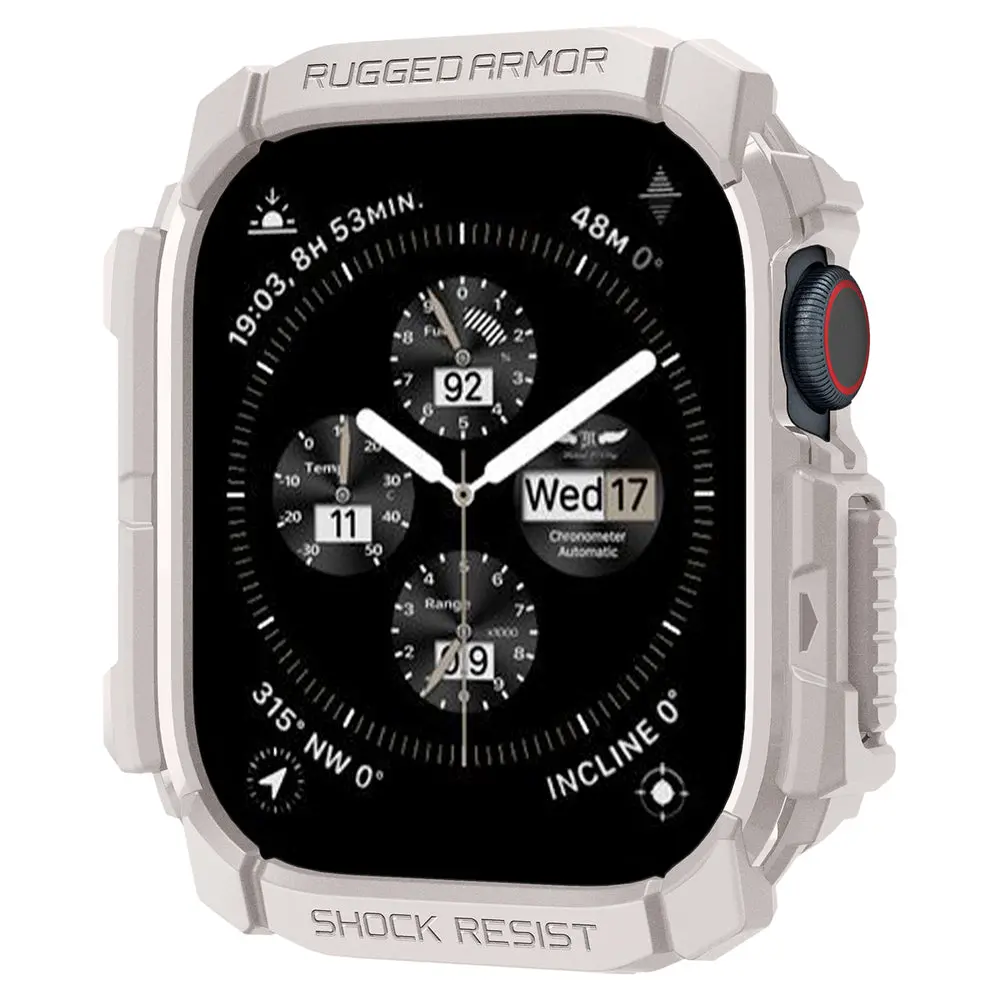 Spigen Apple Watch 42Mm Rugged Armor Case (Dune Beige) 1