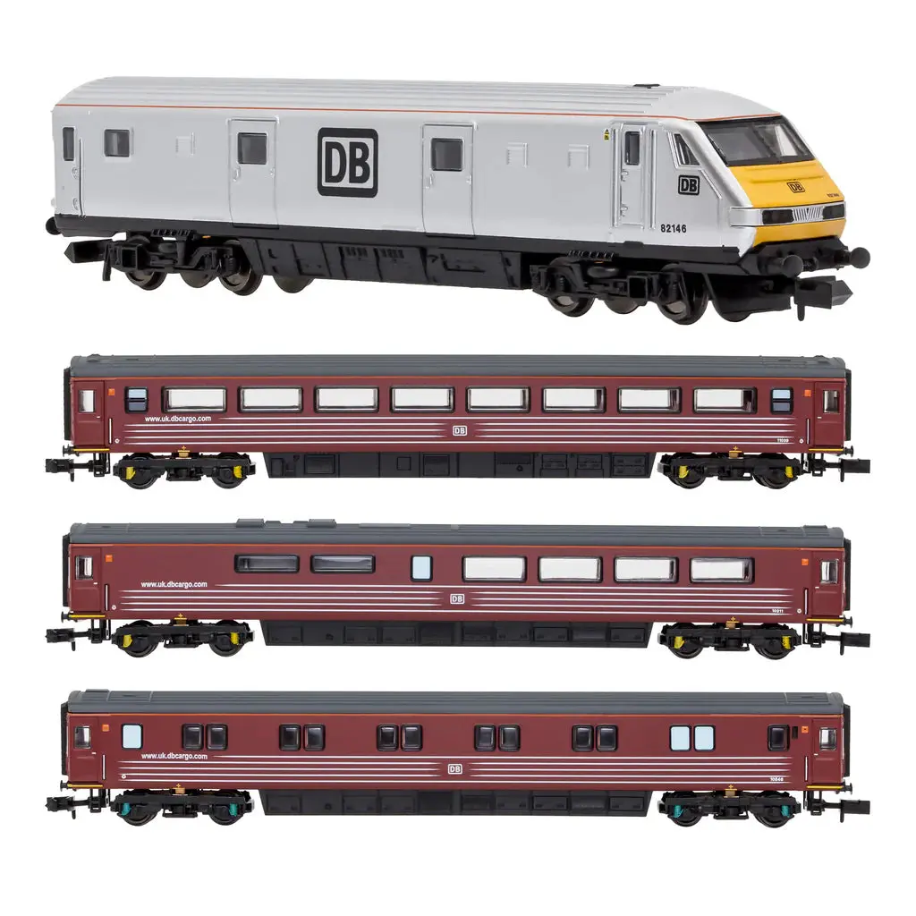 Dapol N Db Management Train 4 Piece Rolling Stock Set 1