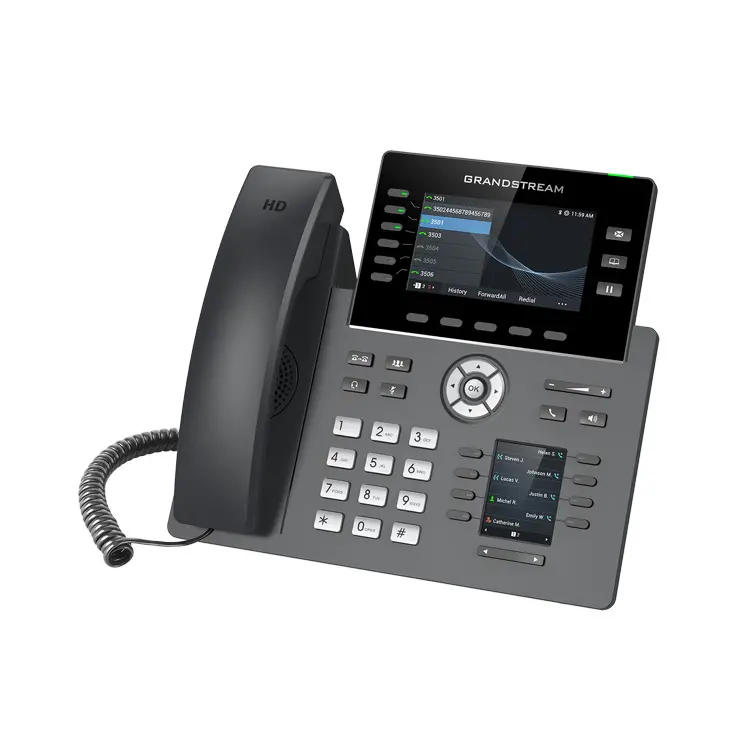Grandstream Grp2616 6 Line Ip Phone 6 Sip Accounts Colour Screen 1